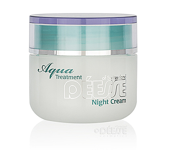 Die Aqua Treatment Nachtcreme gibt intensive Nachtpflege, die den Feuchtigkeitshaushalt Ihrer Haut verbessert und sie mit wichtigen Nährstoffen versorgt.